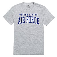 Relaxed Graphic Ts Usaf 1 Hgrey M