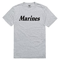 Relaxed Graphic Ts Marines Hgrey S