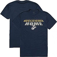 Welcome Home Tee Marines Navy 2X