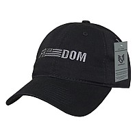 Relaxed Graphic Cap Freedom 1 Black 2