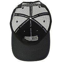 Ripstop Trucker Cap Usa Flag Black