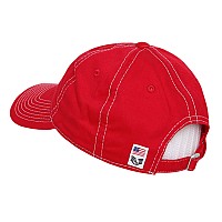 Relaxed Graphic Cap White Us Flag Red