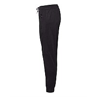 Burnside Performance Fleece Joggers Black M