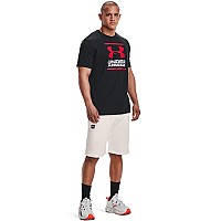 Under Armour Mens Ua Gl Foundation Short Sleeve Tshirt Xl Black