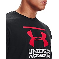 Under Armour Mens Ua Gl Foundation Short Sleeve Tshirt Xl Black