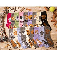 Foozys Unisex Crew Socks Caninedog Collection Chow Chow