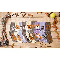 Foozys Unisex Crew Socks Caninedog Collection Chow Chow