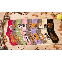 Foozys Unisex Crew Socks Caninedog Collection Chow Chow