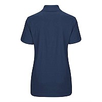 Red Kap Womens Short Sleeve Performance Knit Pocketless Core Polo Navy M