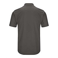 Red Kap Short Sleeve Performance Knit Pocket Polo Charcoal L