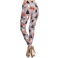 Leggings Depot Womens High Waist Novelty Christmas Holiday Print Leggingsfull Lengths544 Polar Bears 3X5X