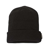 Dri Duck 12 Basecamp Performance Knit Beanie Black One Size