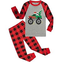 Dolphinfish Boys Pajamas 100 Cotton Toddler Pjs Kids Christmas Girl Pjs Sleepwear Style789La Size 5 Gray