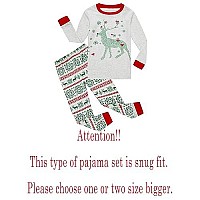 Family Feeling Big Girls Boys Long Sleeve Christmas Pajamas Sets 100 Cotton Pyjamas Kids Pjs Size 14 Reindeer