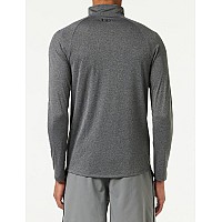 Under Armour Mens Ua Tech Zip Long Sleeve Lg Gray