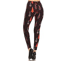 Leggings Depot Womens High Waist Novelty Christmas Holiday Print Leggingsfull Lengths659 Christmas Twist One Size