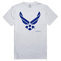 Graphic Tee Air Force Wing White L