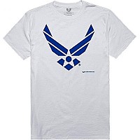 Graphic Tee Air Force Wing White L