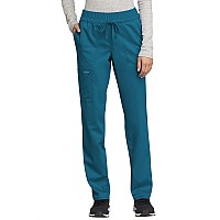 Scrubs For Women Workwear Revolution Drawstring Cargo Pants Ww105P Xs Petite Caribbean Blue