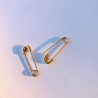 Punk Safety Pin Cartilage For Women Stainless Steel Minimalist Hoop Earrings Personalized Dangle Drop Fashion Hypoallergenic Jew