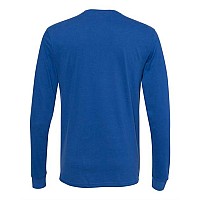 Next Level Sueded Long Sleeve Crew Royal L