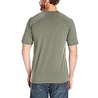 Tshirt Shirt Short Sleeve Ranger Green 15 Cotton 85 Polyester 4Xl