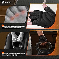 Simari Breathable Workout Gloves For Men And Women Padded Weight Lifting Gloves With Great Grip Full Palm Protection For Gym T