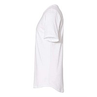 Next Level Cotton Long Body Short Sleeve Crew White Xs