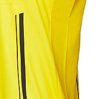 Murray Sporting Goods Prostyle Soccer Referee Jersey Short Sleeve Officials Short Sleeve Soccer Referee Shirt Yellow Larg