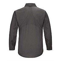 Red Kap Mimix Long Sleeve Work Shirt Charcoal M