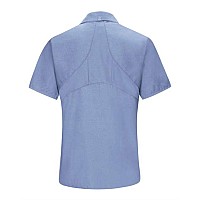 Red Kap Womens Mimix Work Shirt Light Blue L