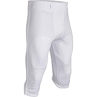 Champro Mens Standard Touchback Football Practice Pants White Medium