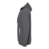 Badger Fitflex French Terry Hooded Sweatshirt Charcoal S