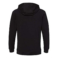 Badger Fitflex French Terry Hooded Sweatshirt Black S