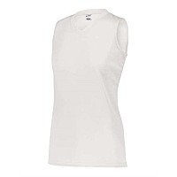 Augusta Sportswear Womens Sleeveless Wicking Attain Jersey White S