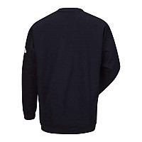 Bulwark Pullover Crewneck Sweatshirt Cottonspandex Blend Navy Xl