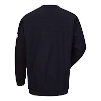 Bulwark Pullover Crewneck Sweatshirt Cottonspandex Blend Long Sizes Navy Lt