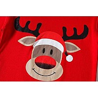 Kikizye Baby Girls Boys Long Sleeve Christmas Pajamas Sets Cotton Pyjamas Infant Reindeer Pjs1218 Months