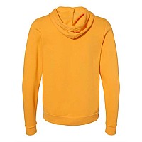 Bella Canvas Unisex Sponge Fleece Fullzip Hoodie Gold Xs