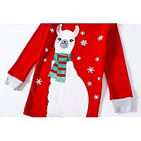 Kikizye Christmas Pajamas Baby Boys Llama Ugly Long Sleeve Cotton Pjs Cotton Toddler Xmas Sleepwears Size 1824 Months