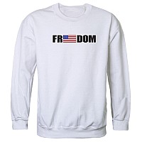 Graphic Crewneck Freedom White 2X