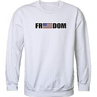 Graphic Crewneck Freedom White 2X