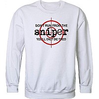 Graphic Crewneck Sniper White L