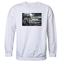 Graphic Crewneck No Men Left White S