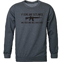 Graphic Crewneck Outlawed Hchar L