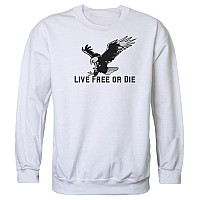 Graphic Crewneck Live Free White L