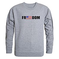 Graphic Crewneck Freedom Hgrey 2X