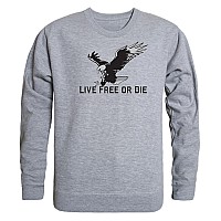 Graphic Crewneck Live Free Hgrey S