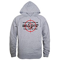 Graphic Pullover Sniper Hgrey M