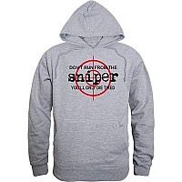 Graphic Pullover Sniper Hgrey M